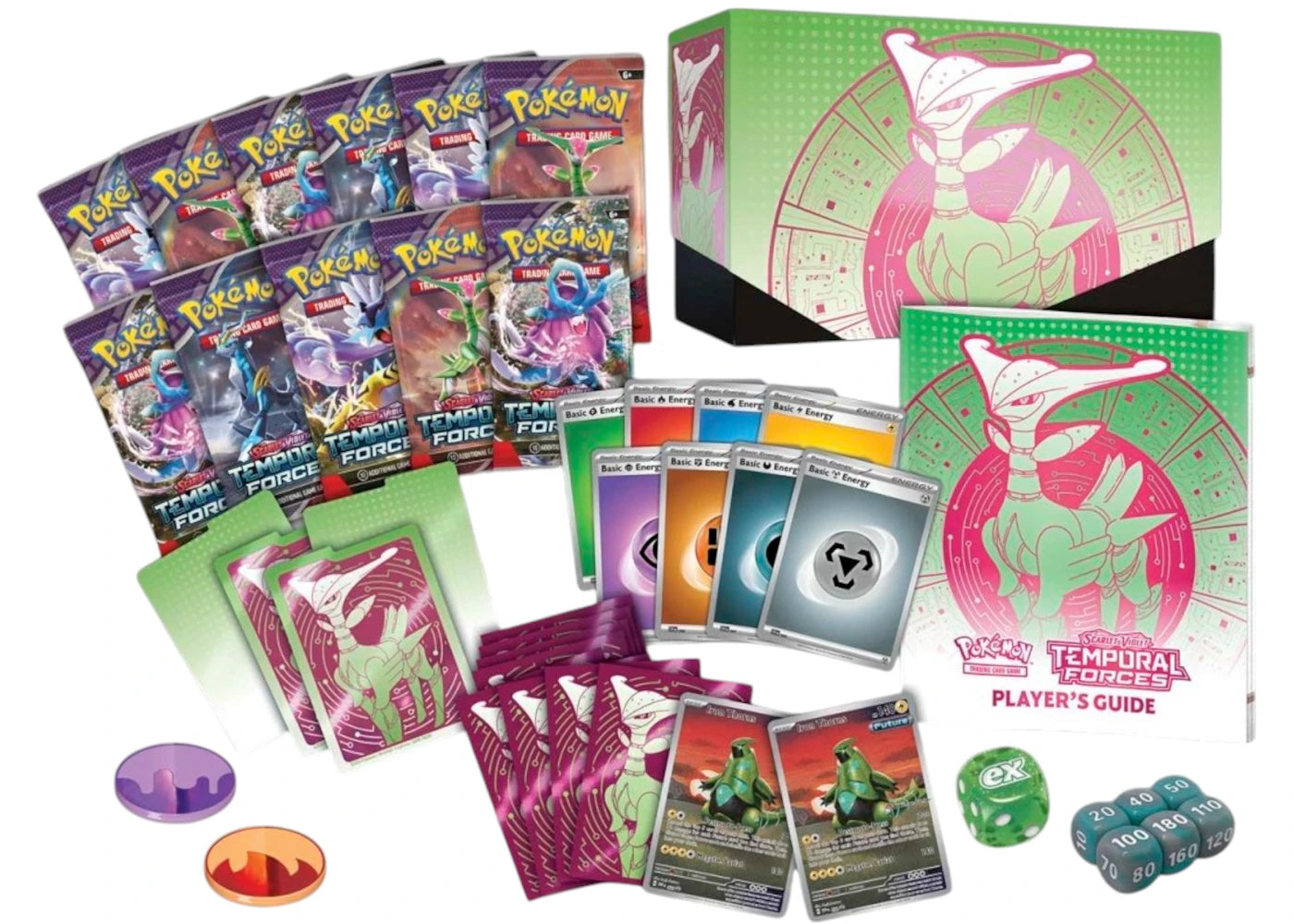 Pokémon Coffret Dresseur d\&Élite EV05 Forces Temporelles - POKE-2PS&VT-MULTI