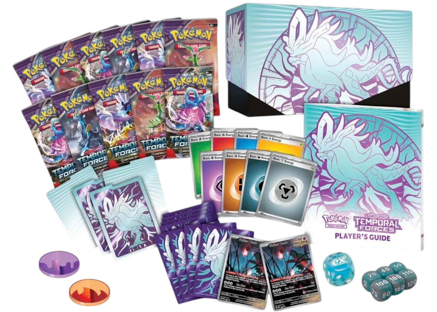Pokémon Coffret Dresseur d\&Élite EV05 Forces Temporelles - POKE-2PS&VT-MULTI