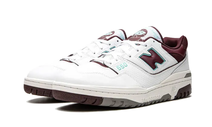 New Balance 550 Burgundy Cyan - BB550WBG