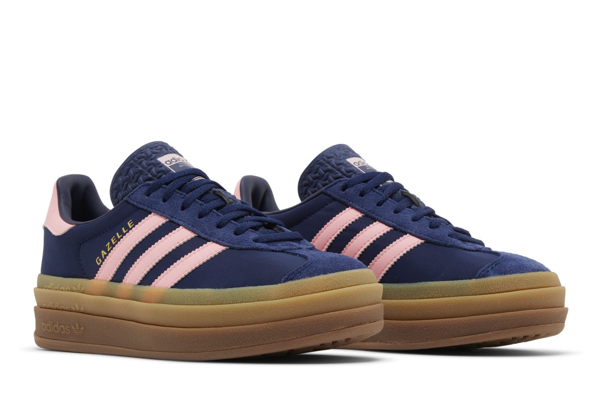 Adidas Gazelle Bold Dark Blue Pink Spark