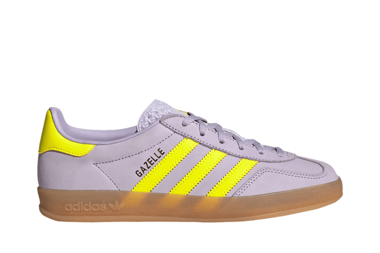 Adidas Gazelle Indoor Silver Dawn Solar Yellow