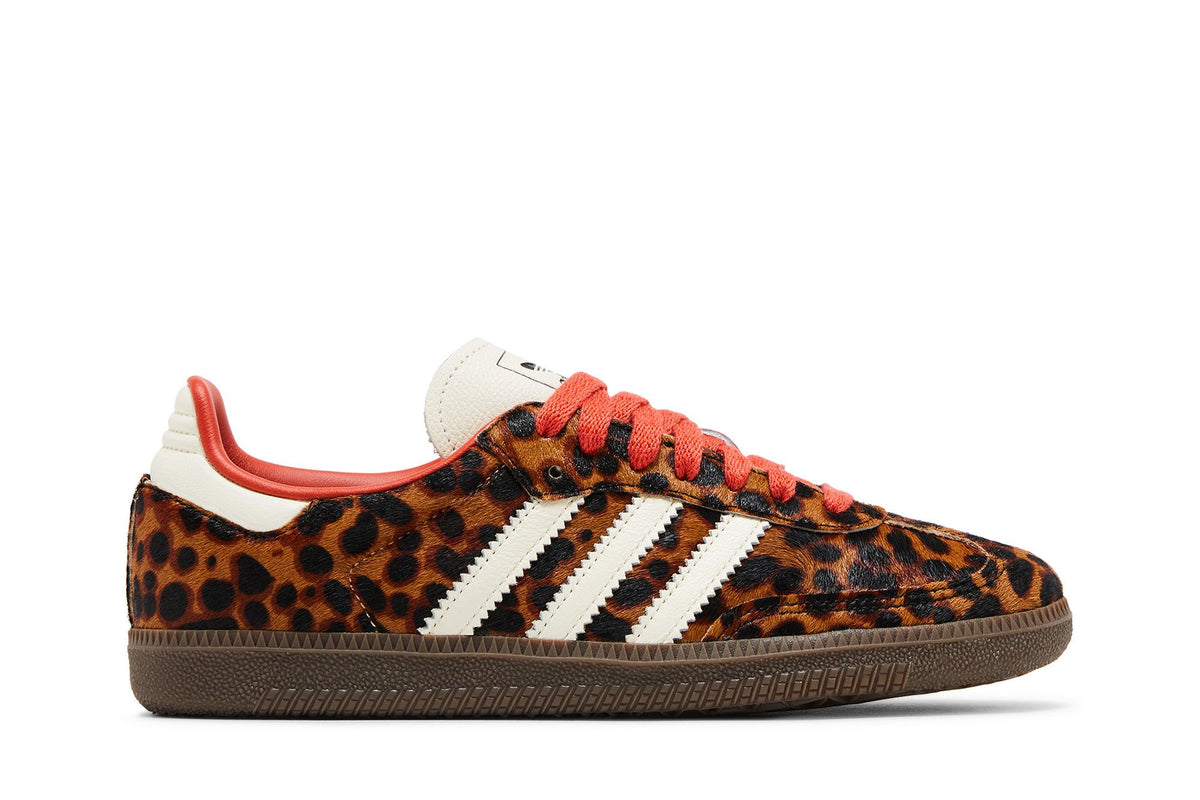 Adidas Samba OG Preloved Red Leopard