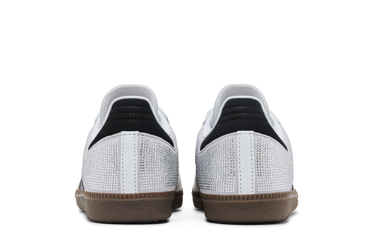 Adidas Samba OG Rhinestone Crystal White Silver