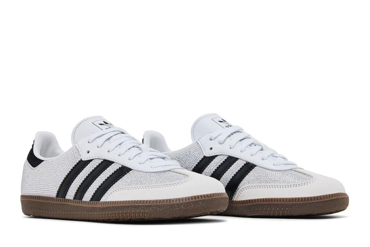 Adidas Samba OG Rhinestone Crystal White Silver