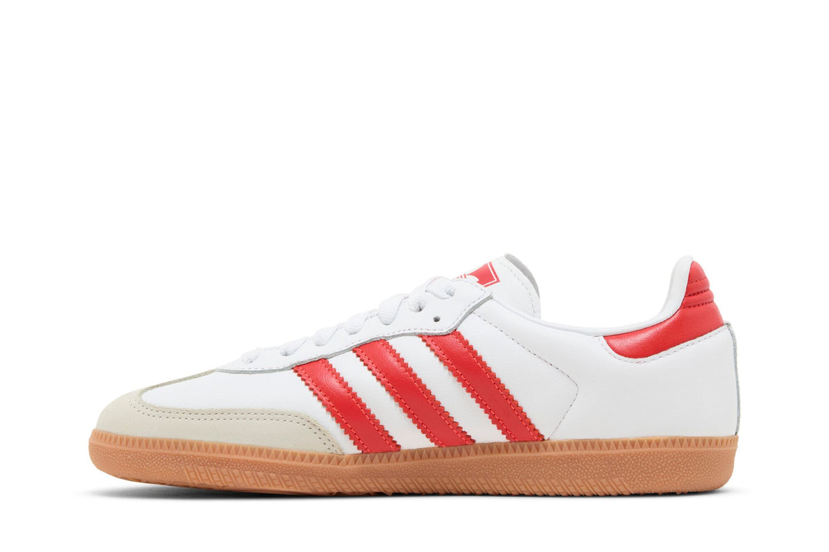 Adidas Samba OG White Solar Red Gum
