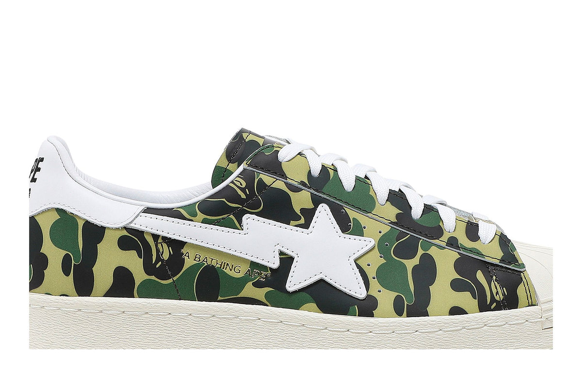 Adidas Superstar Bape ABC Camo Green