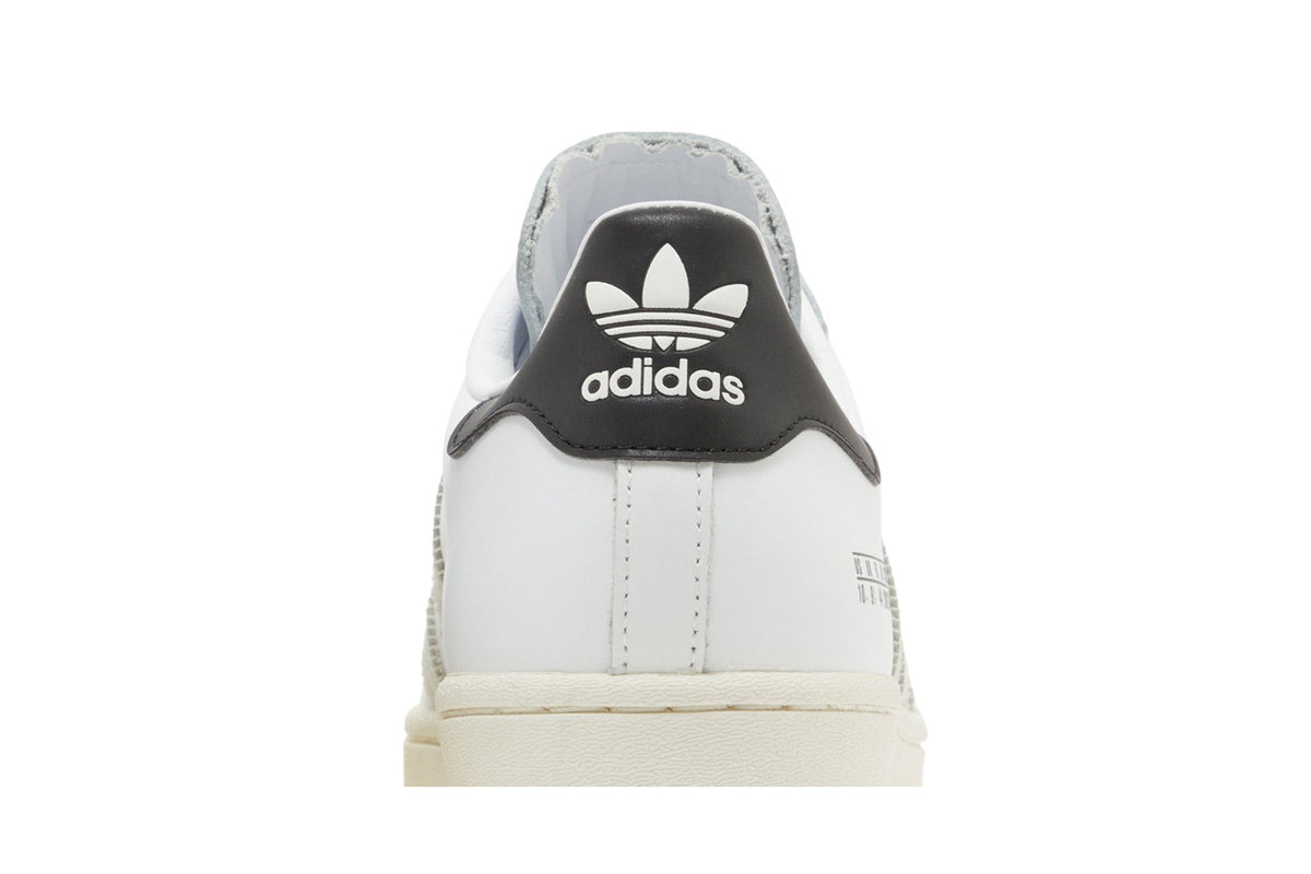 Adidas Superstar Size Tag White Black