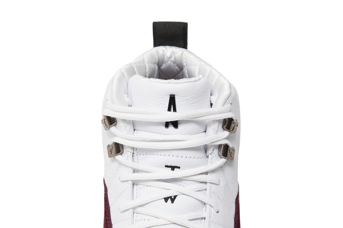 Air Jordan 12 Retro SP A Ma Maniére White Burgundy Crush