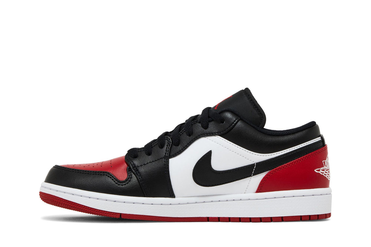 Air Jordan 1 Low Bred Toe 2.0