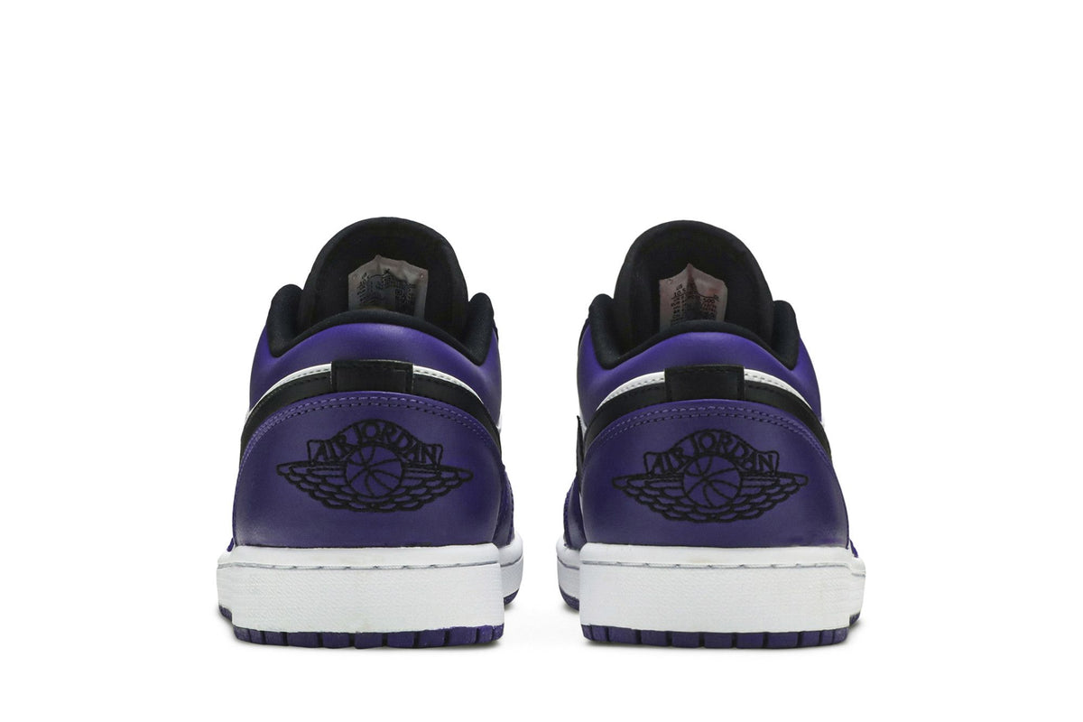 Air Jordan 1 Low Court Purple White