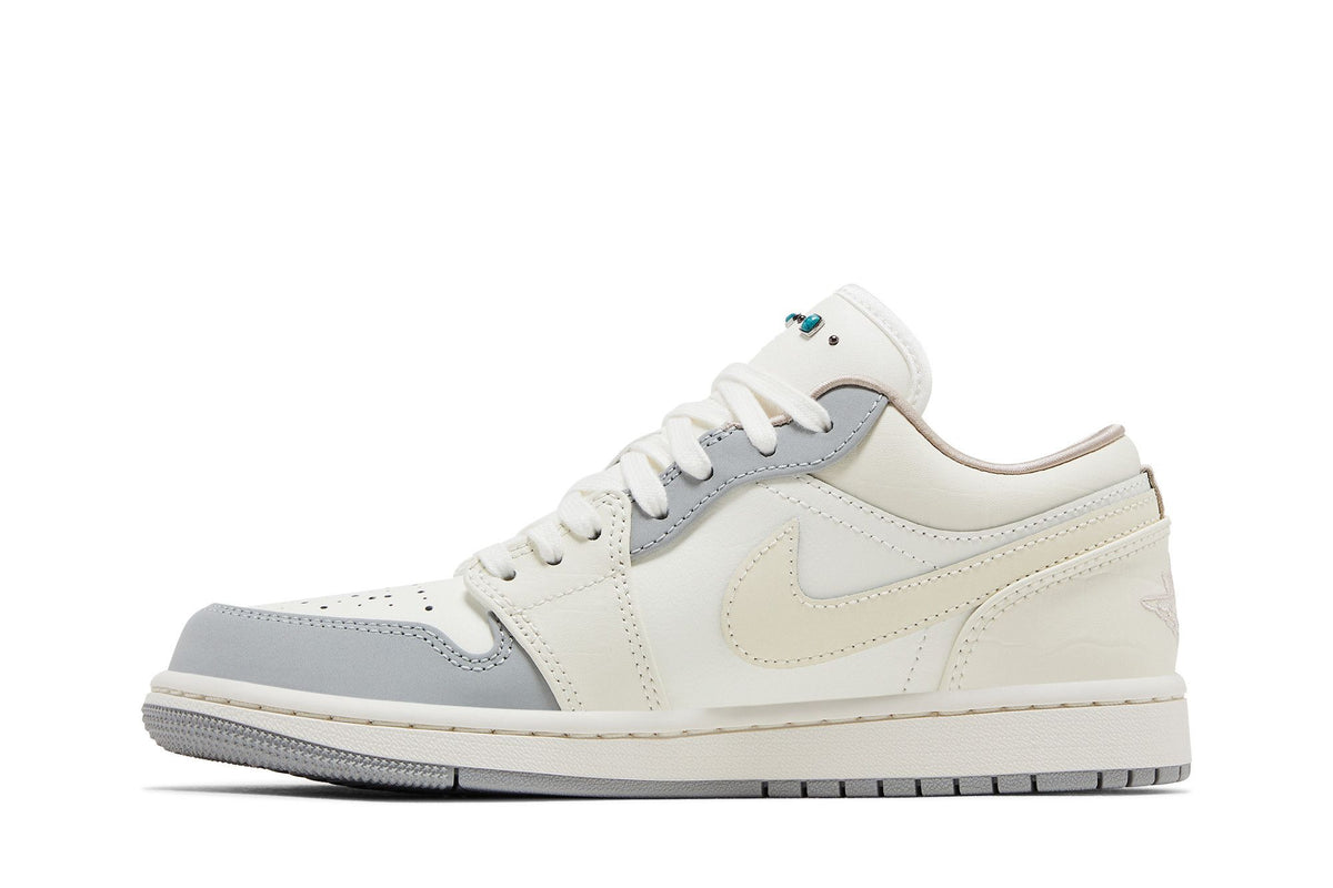 Air Jordan 1 Low Sail Soft Pearl