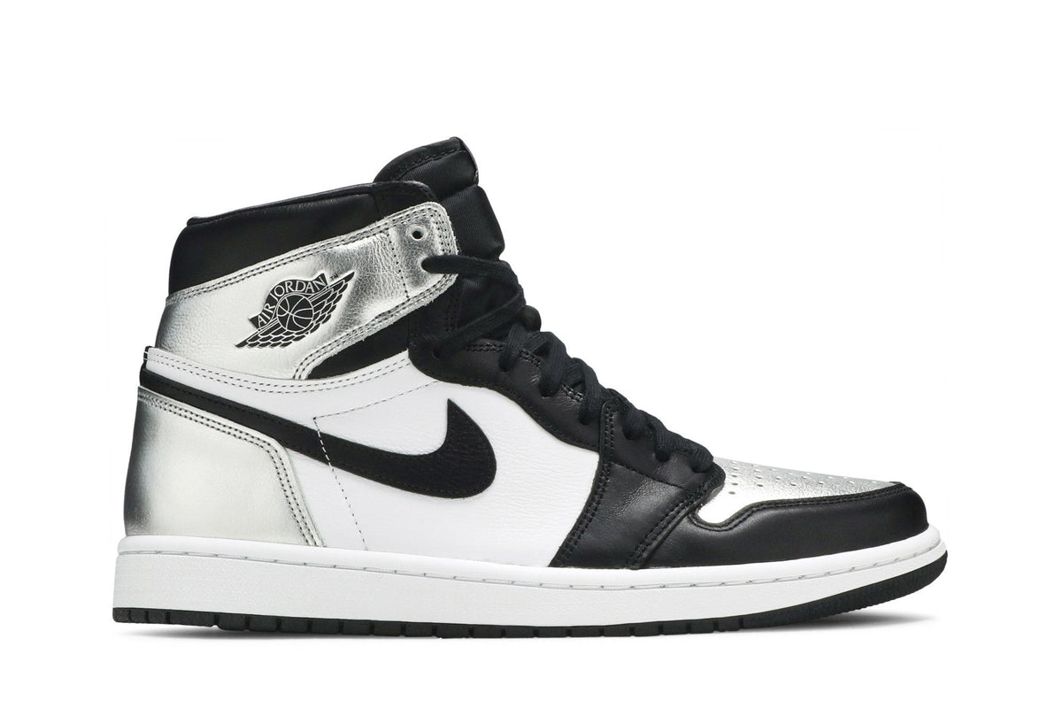 Air Jordan 1 Retro High Silver Toe