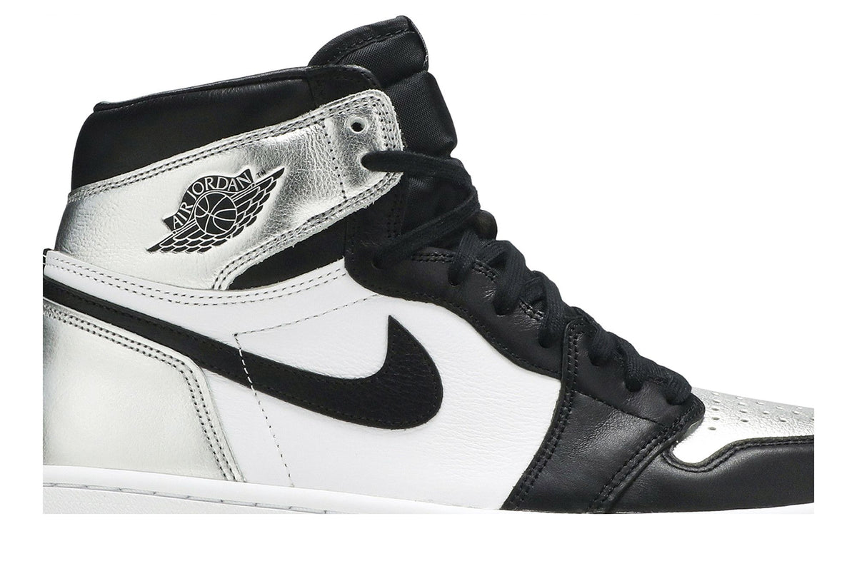 Air Jordan 1 Retro High Silver Toe