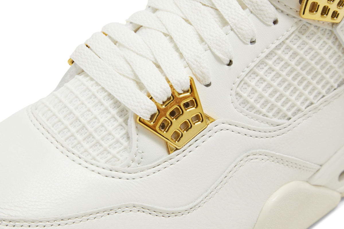 Air Jordan 4 Sail Metallic Gold