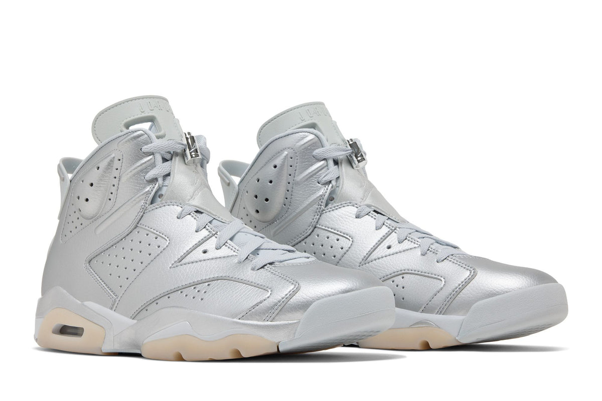Air Jordan 6 Retro PSG Paris Saint-Germain Silver