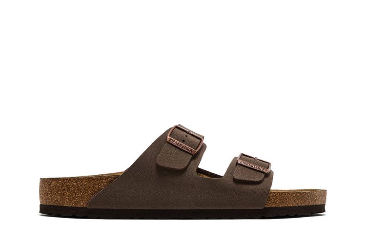 Birkenstock Arizona Birko-Flor Nubuck Mocha