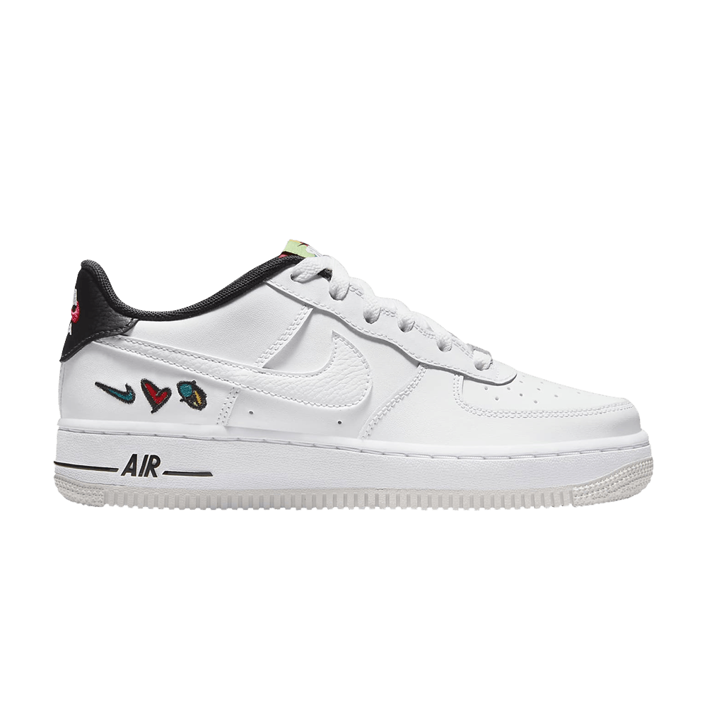Nike Air Force 1 Low '07 LV8 3 Peace, Love, Swoosh - DM8148-100 / DM8154-100