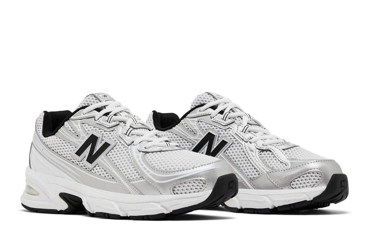 New Balance 740 White Silver Metallic Navy