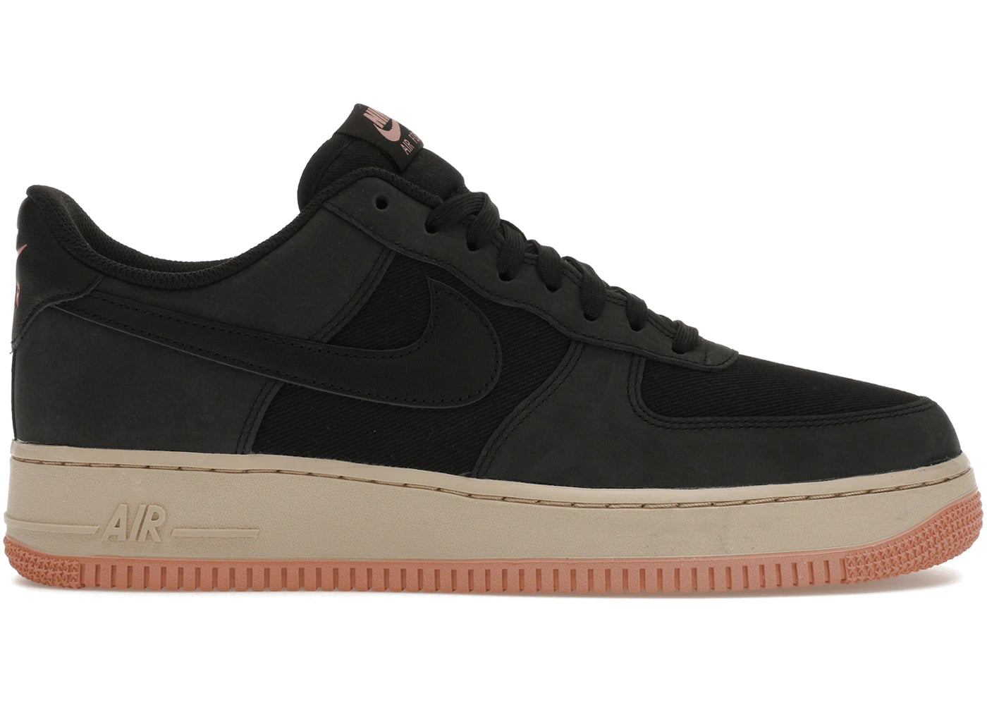 Nike Air Force 1 Low '07 LX Black Red Stardust - FB8876-001