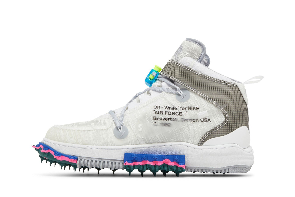 Nike Air Force 1 Mid Off-White Clear White