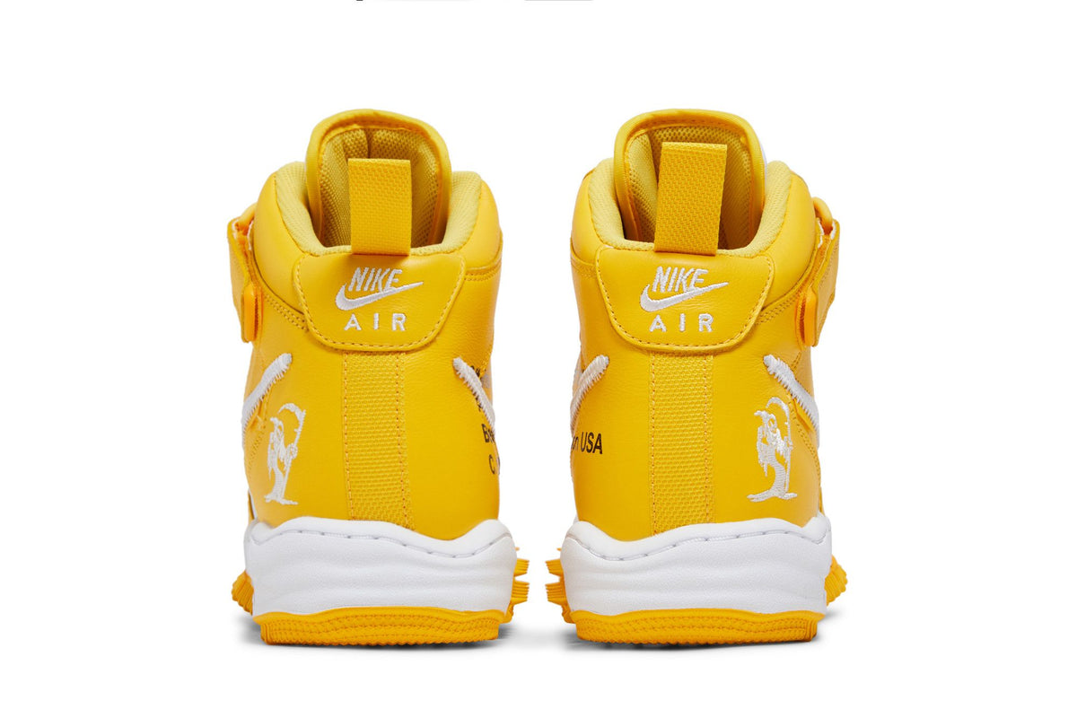 Nike Air Force 1 Mid SP Off-White Varsity Maize