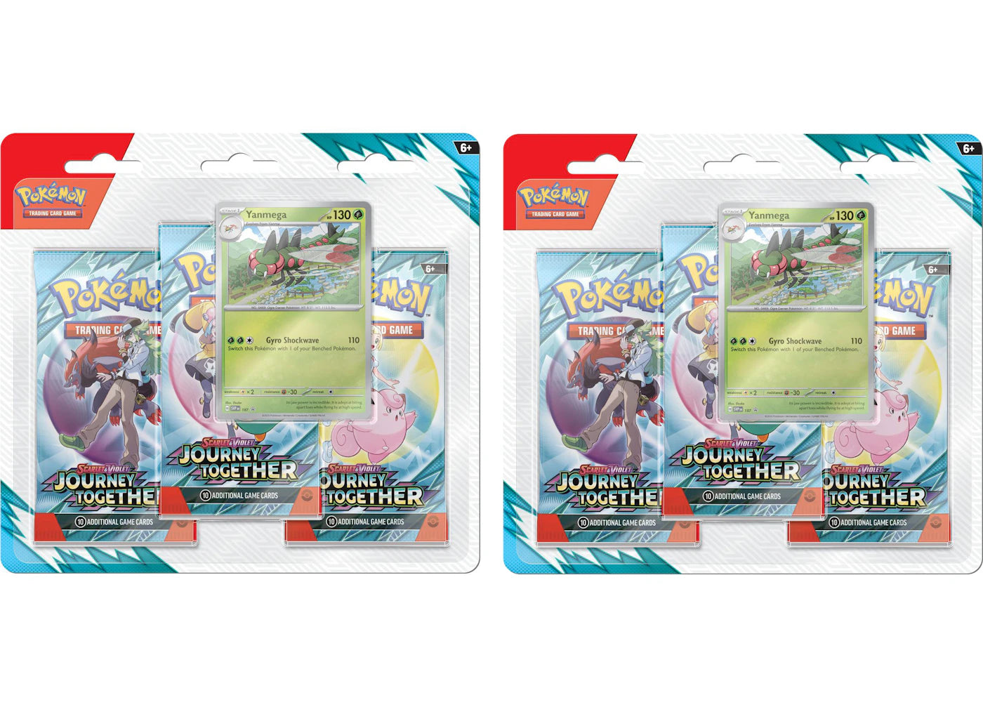 Pokemon Pokémon Lot de 2 Tripacks Aléatoire EV09 Aventures Ensemble - POKE-PSVJT3-MULTI