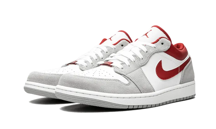 Air Jordan Air Jordan 1 Low SE Light Smoke Grey Gym Red - DC6991-016 / DM0589-016