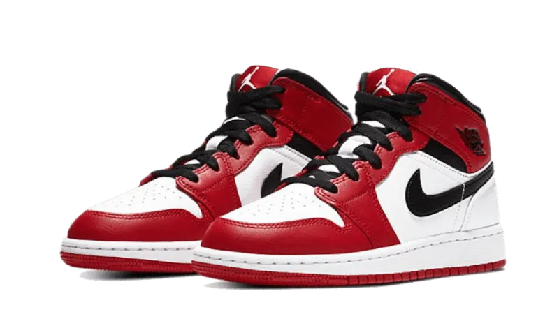 Air Jordan Air Jordan 1 Mid Chicago White - 554275-173 / 554725-173 / 554724-173
