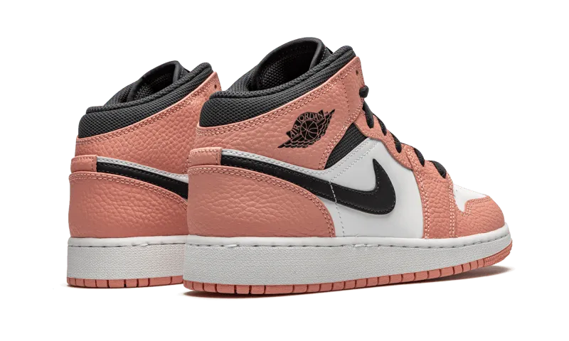 Air Jordan Air Jordan 1 Mid Pink Quartz - 555112-603