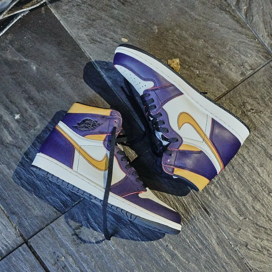 Air Jordan Air Jordan 1 Retro High OG Defiant Nike SB Lakers - CD6578-507