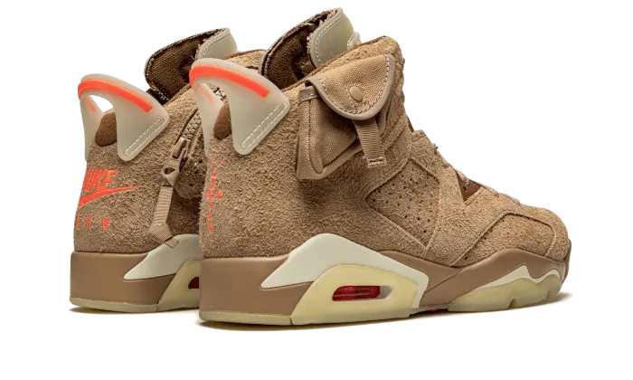 Air Jordan Air Jordan 6 Retro Travis Scott British Khaki - DH0690-200