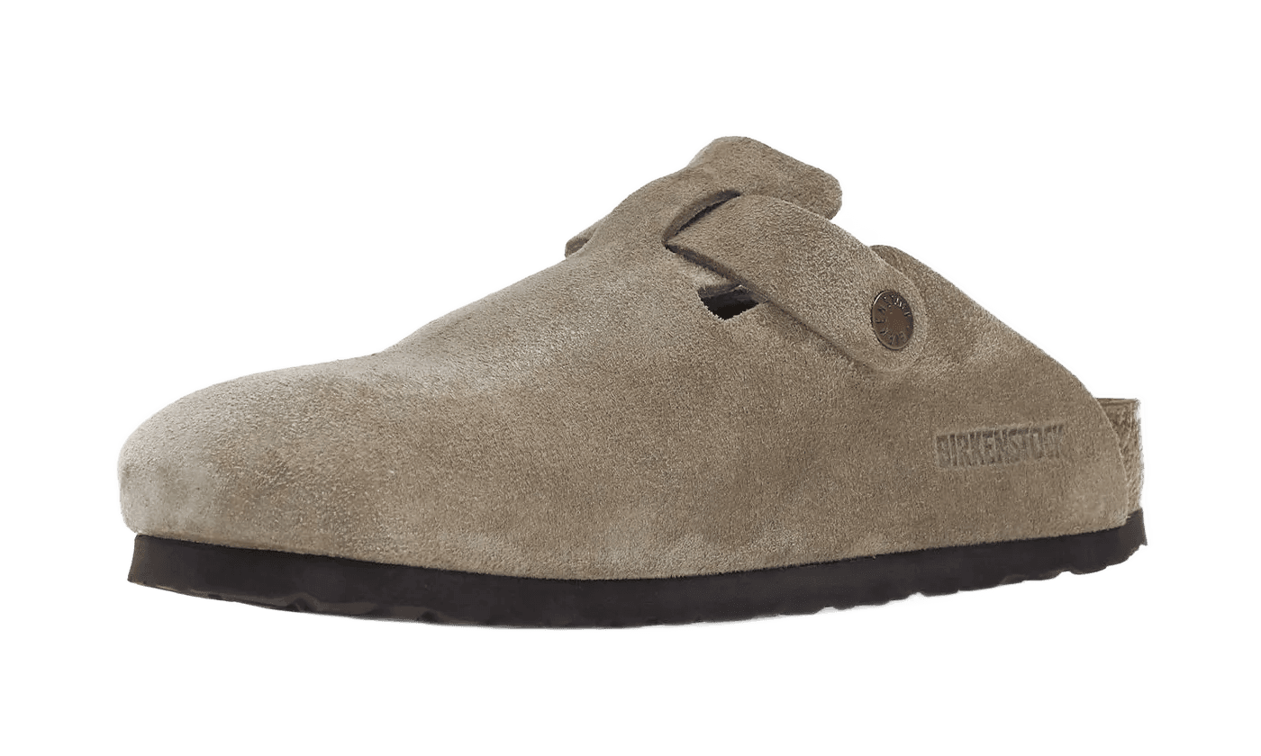 Boston Soft Footbed Suede Taupe - 0560771