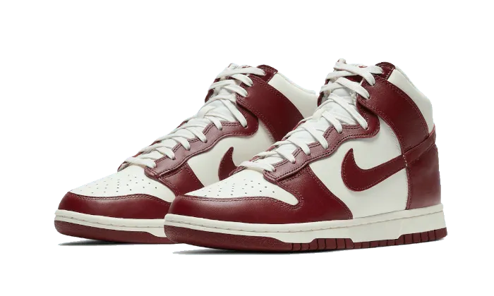 Nike Dunk High Sail Team Red - DD1869-101
