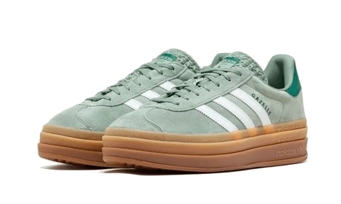 Adidas Gazelle Bold Silver Green - ID6998