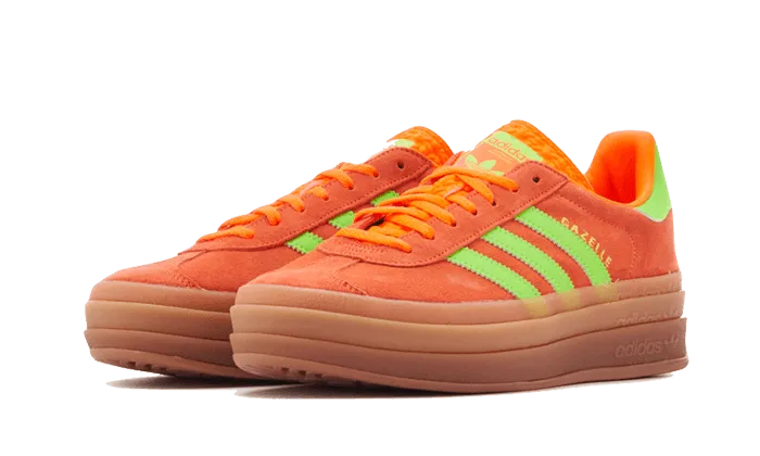 Adidas Gazelle Bold Solar Orange Solar Green - H06126