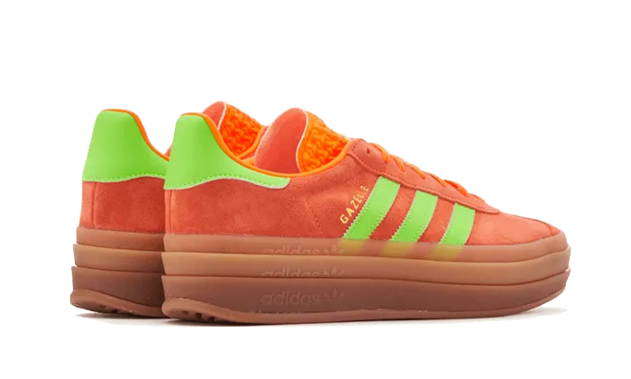 Adidas Gazelle Bold Solar Orange Solar Green - H06126