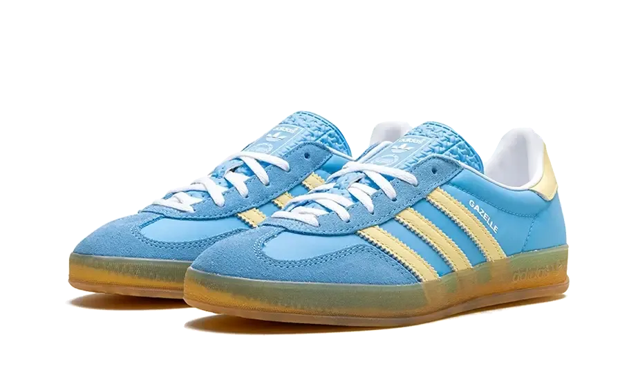 Adidas Gazelle Indoor Semi Blue Burst Almost Yellow