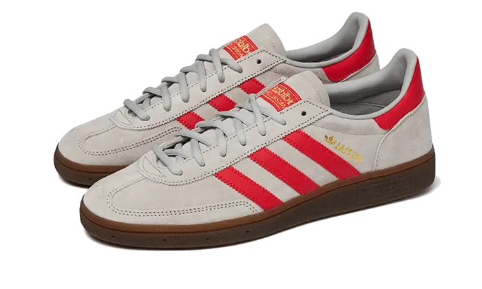 Adidas Handball Spezial Grey Two Hi-Res Red - EF5747