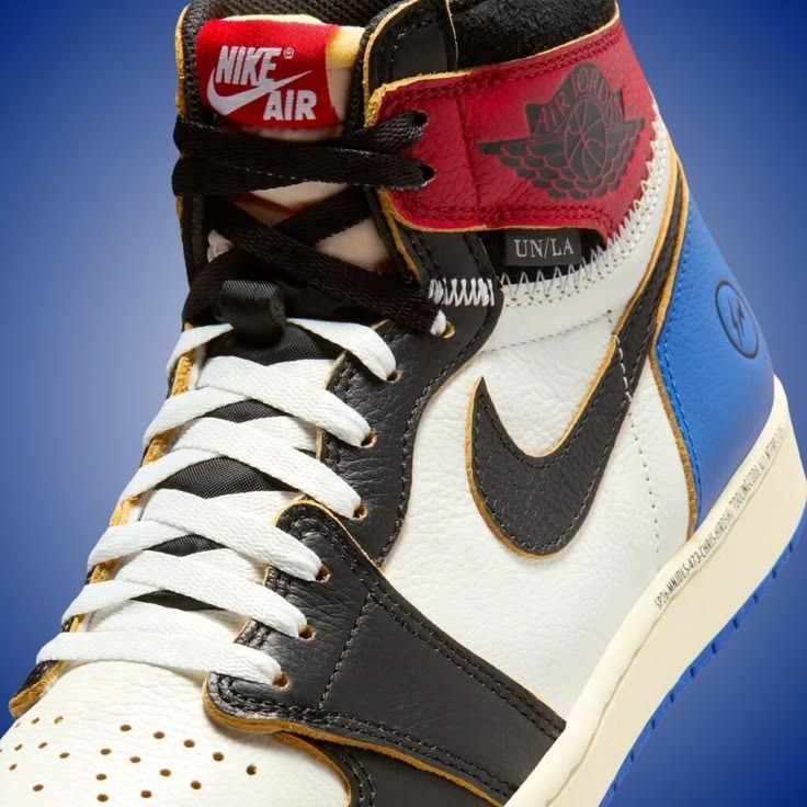 Air Jordan 1 Fragment x Union LA "Varsity Red Sport Royal" — Sold Out Partout, Encore Disponible chez KP SHOES KP SHOES