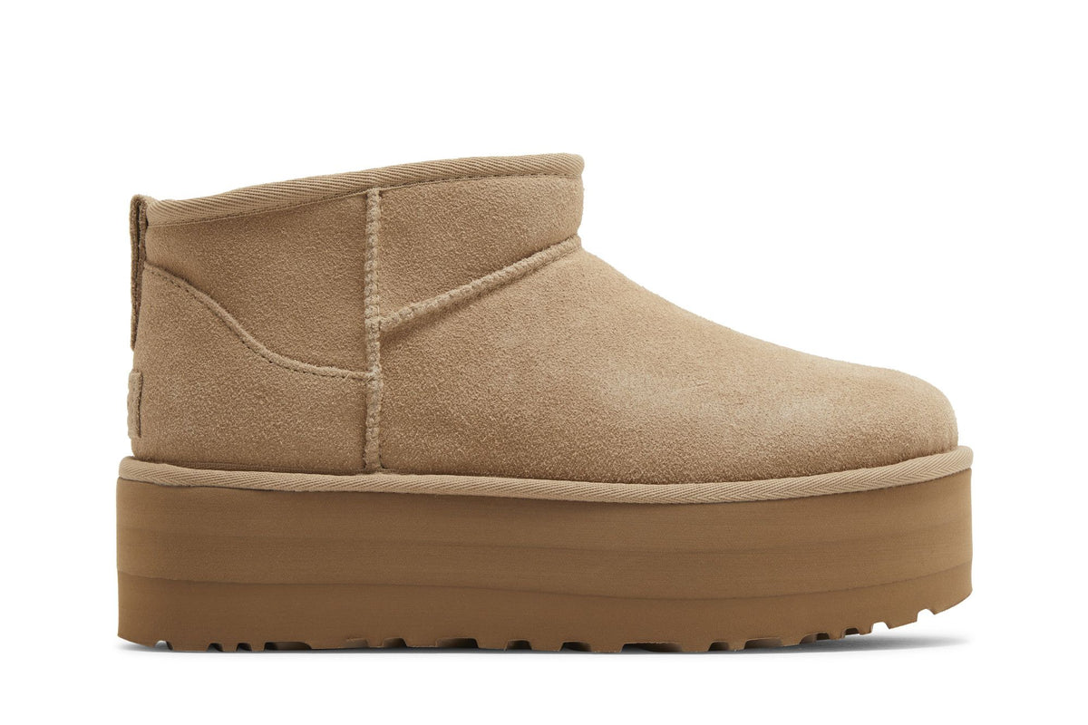 UGG Classic Ultra Mini Platform Boot Sand - guide des noms UGG en francais