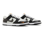 Nike Dunk Low Black Total Orange Mini Swoosh - FN7808-001