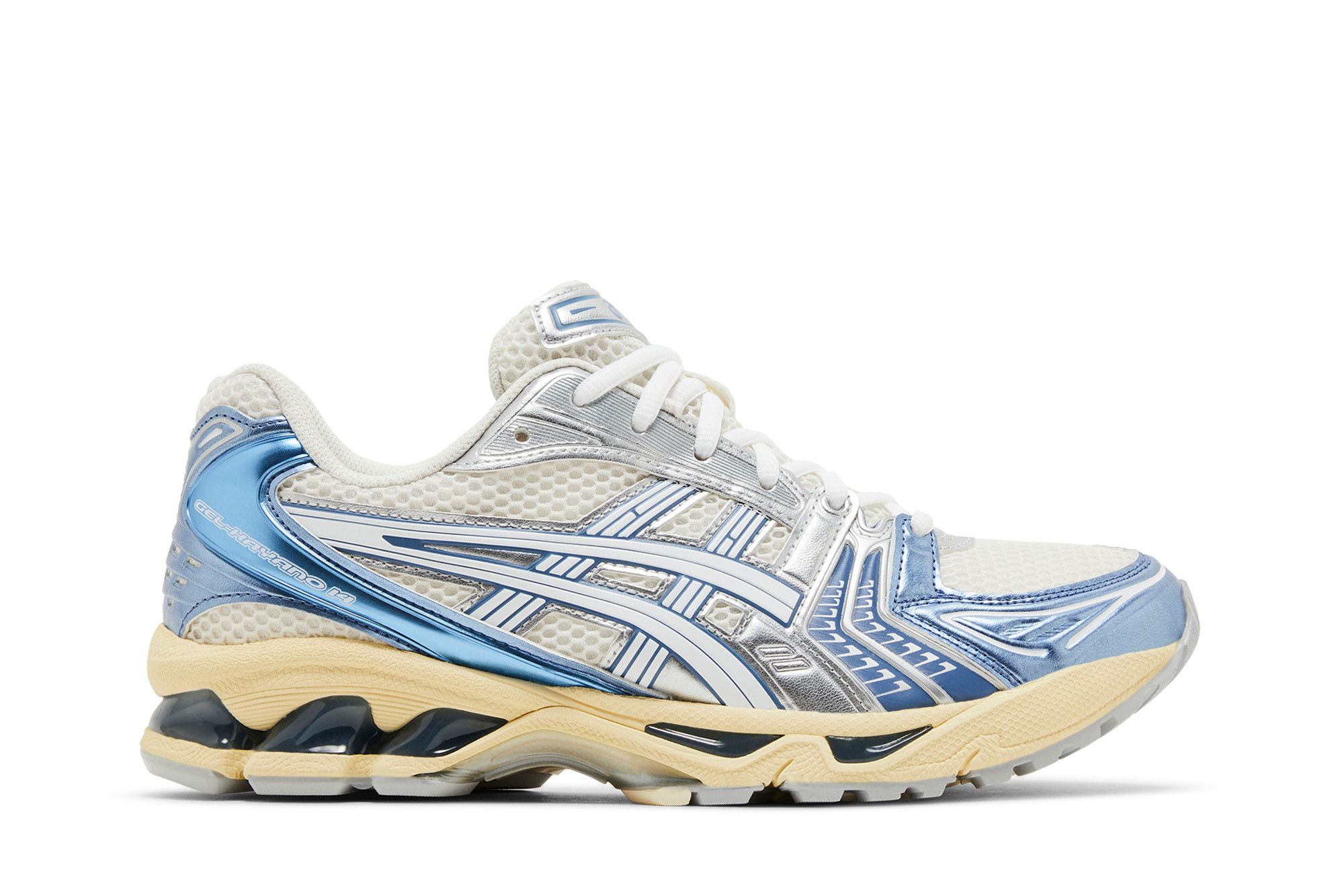 Asics Gel-Kayano 14 Cream Metallic Blue