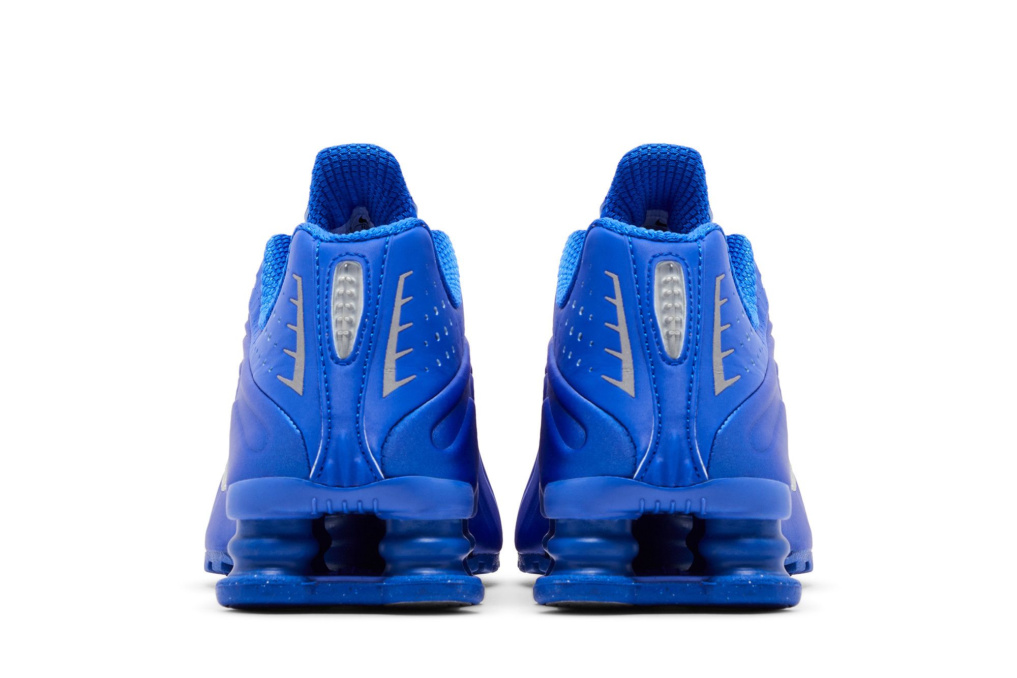 Nike Shox R4 Racer Blue Metallic Silver