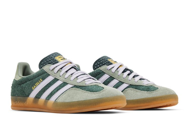 Adidas Gazelle Indoor Mineral Green Silver Dawn
