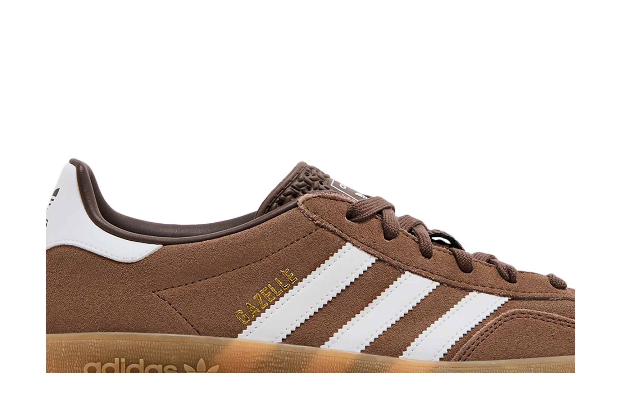 Adidas Gazelle Indoor Earth Strata White Gold Metallic