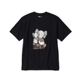 Uniqlo T-Shirt KAWS Black Graphic