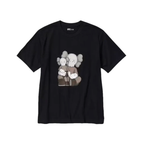Uniqlo T-Shirt KAWS Black Graphic