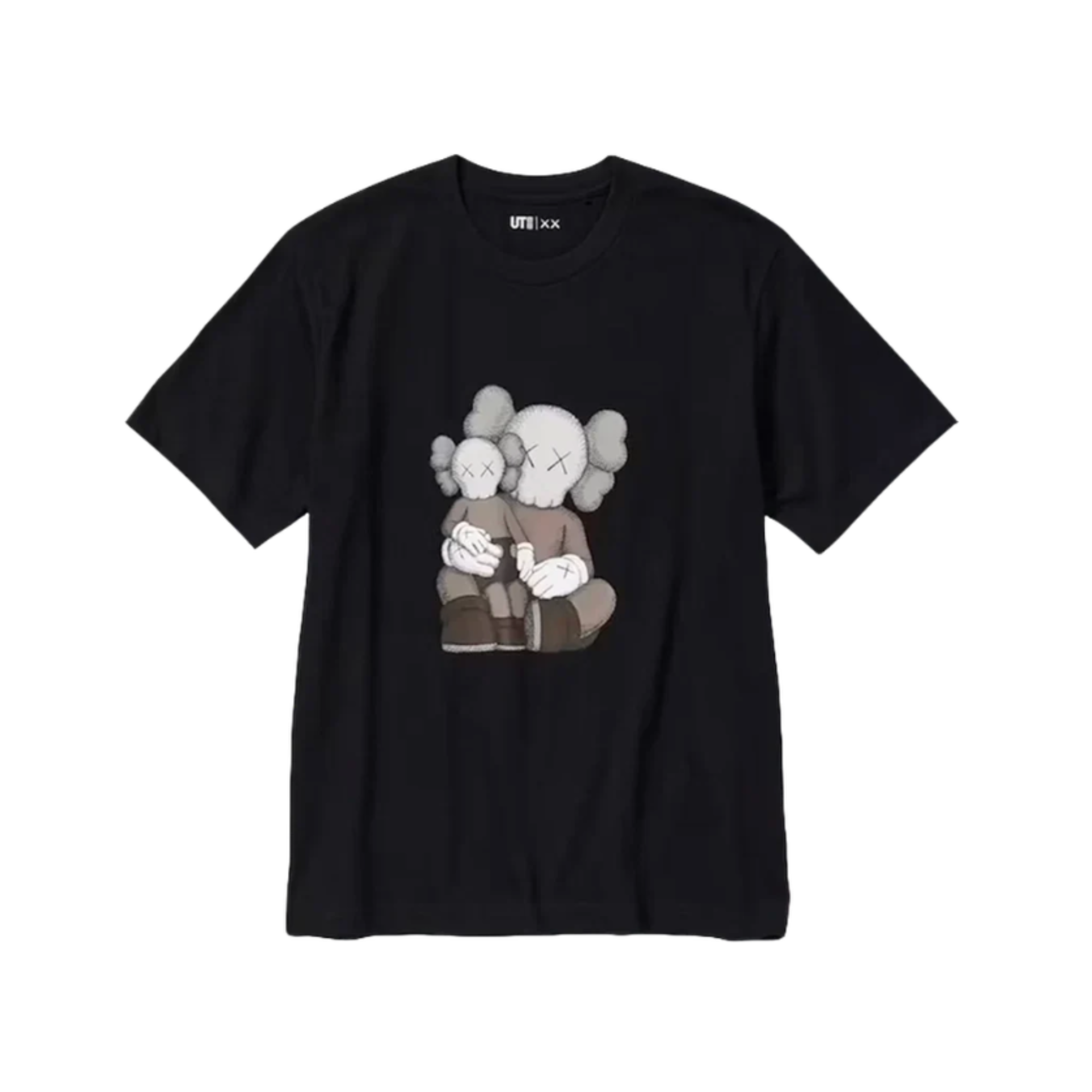 Uniqlo T-Shirt KAWS Black Graphic