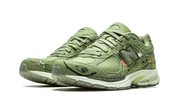 New Balance 2002R Bryant Giles Olive Green - M2002RAG
