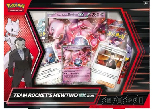 Pokémon Coffret Mewtwo EX Team Rocket - POKE-2PS&VD-MULTI